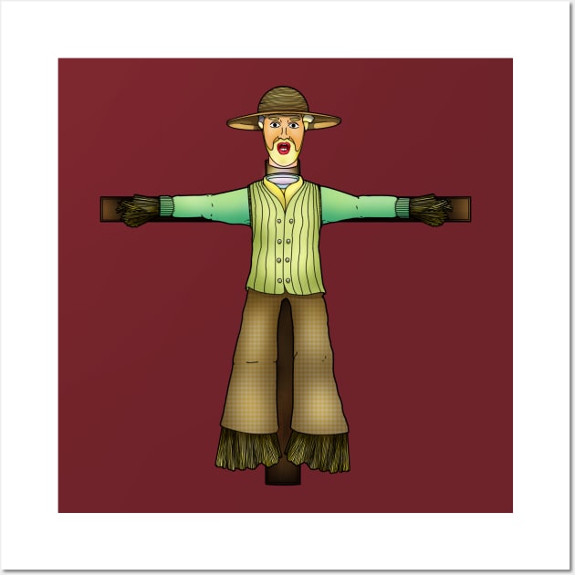 Scarecrow Lloyd Baxter Wall Art by doublebeta